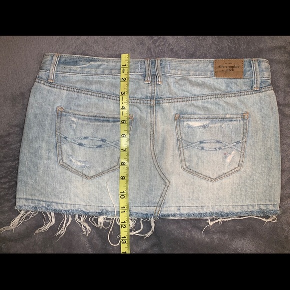 A&F denim mini skirt - Picture 5 of 7